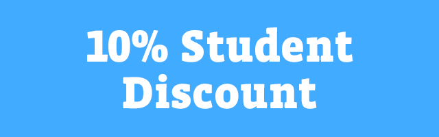 10% Student Discount