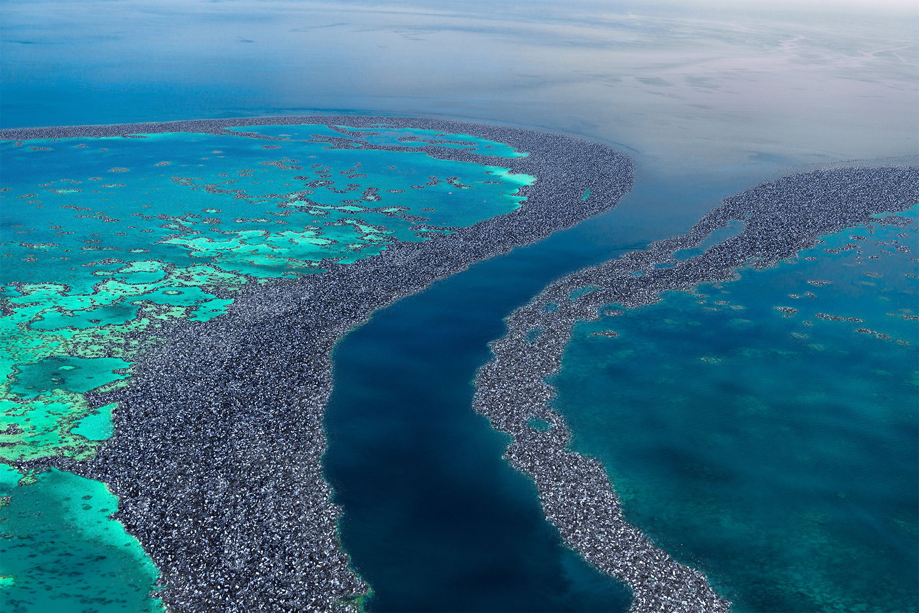 The Great Barrier Reef after