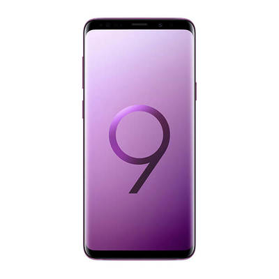 More Refurbished G965U Bundle for Samsung Galaxy S9+ 64Gb Lilac Purple Vlogging Kit with Portable LED Light and Pistol Grip Tripod 