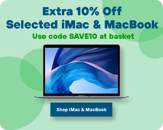 Extra 10% Off Selected Macs