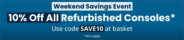Weekend Savings - 10% Off All Consoles