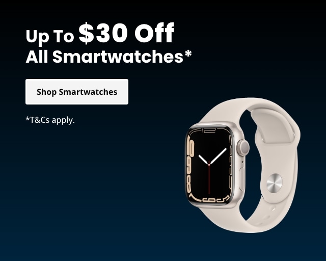 Up To $30 Off All Smartwatches