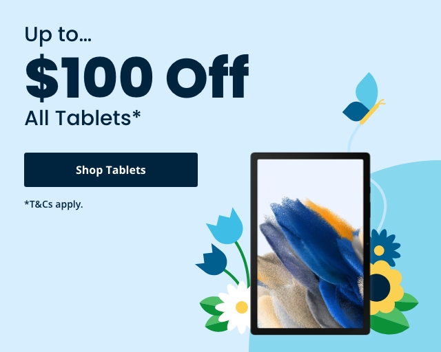 Up To $100 Off All Tablets