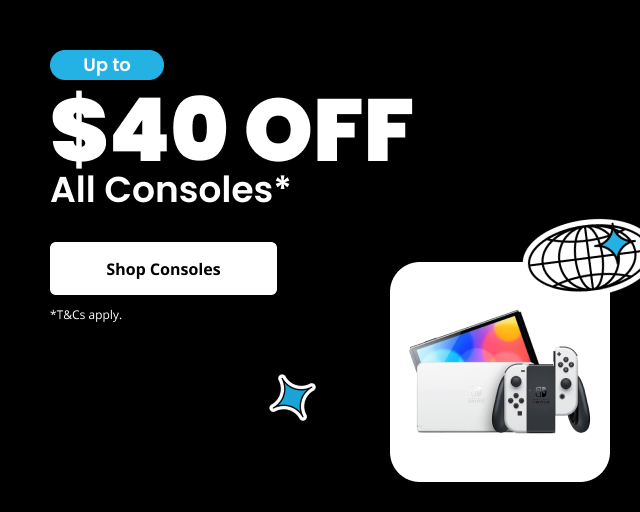 Up To $40 Off All Consoles