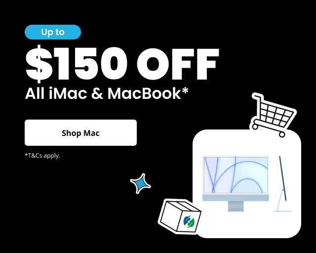 Up To $150 Off All iMac & MacBook