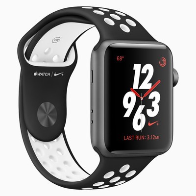 Apple Watch Nike+ Series 3 GPS Space Gray Aluminium 42MM Black