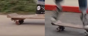 Back to the Future Goofs - Skateboard