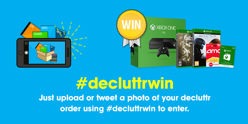 #decluttrwin competition