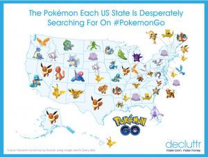 Pokemon Go state map