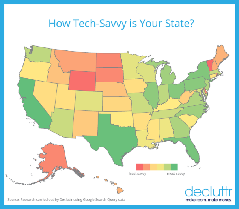 How tech savvy is your state?