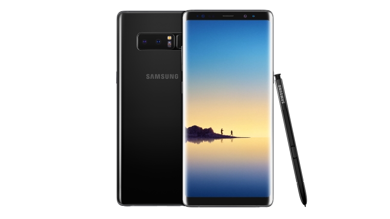 Galaxy Note 8 Midnight Black