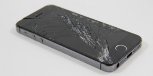 Cracked screen