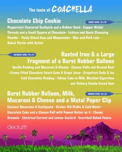 The taste of Coachella