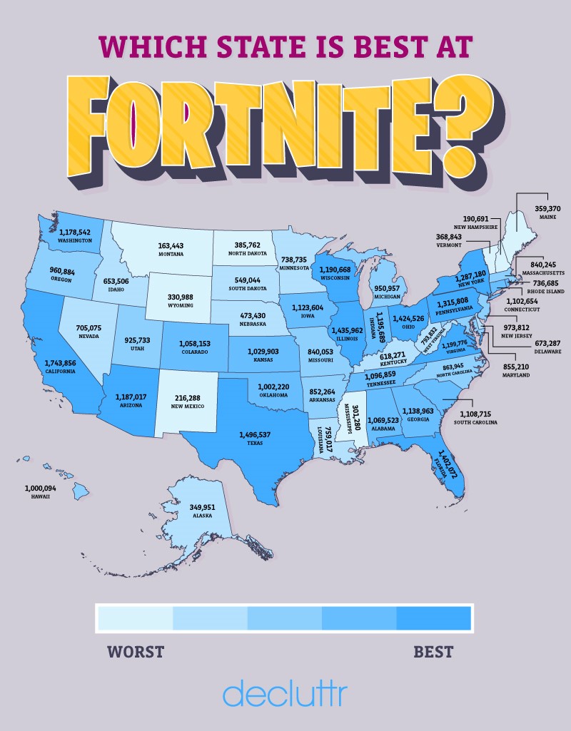 Fortnite Servers Map