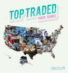 Top Traded Video Games State Map