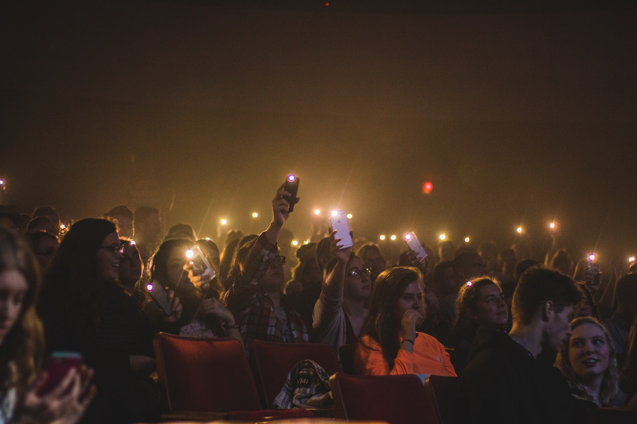 Concert crowd, Firefly festival